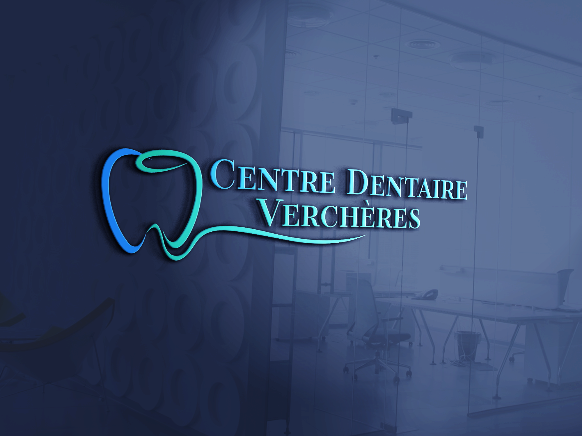 Logo Design by The Seventh Key Magic for Centre Dentaire Verchères | Design #26449740