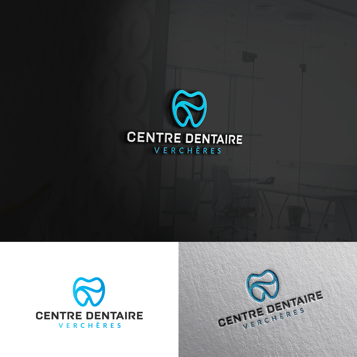 Logo Design by Kreative Destiny for Centre Dentaire Verchères | Design #26453177