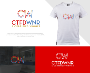 CW, CTFDWNR & Certified Winner | Logo Design by MX LogoArt