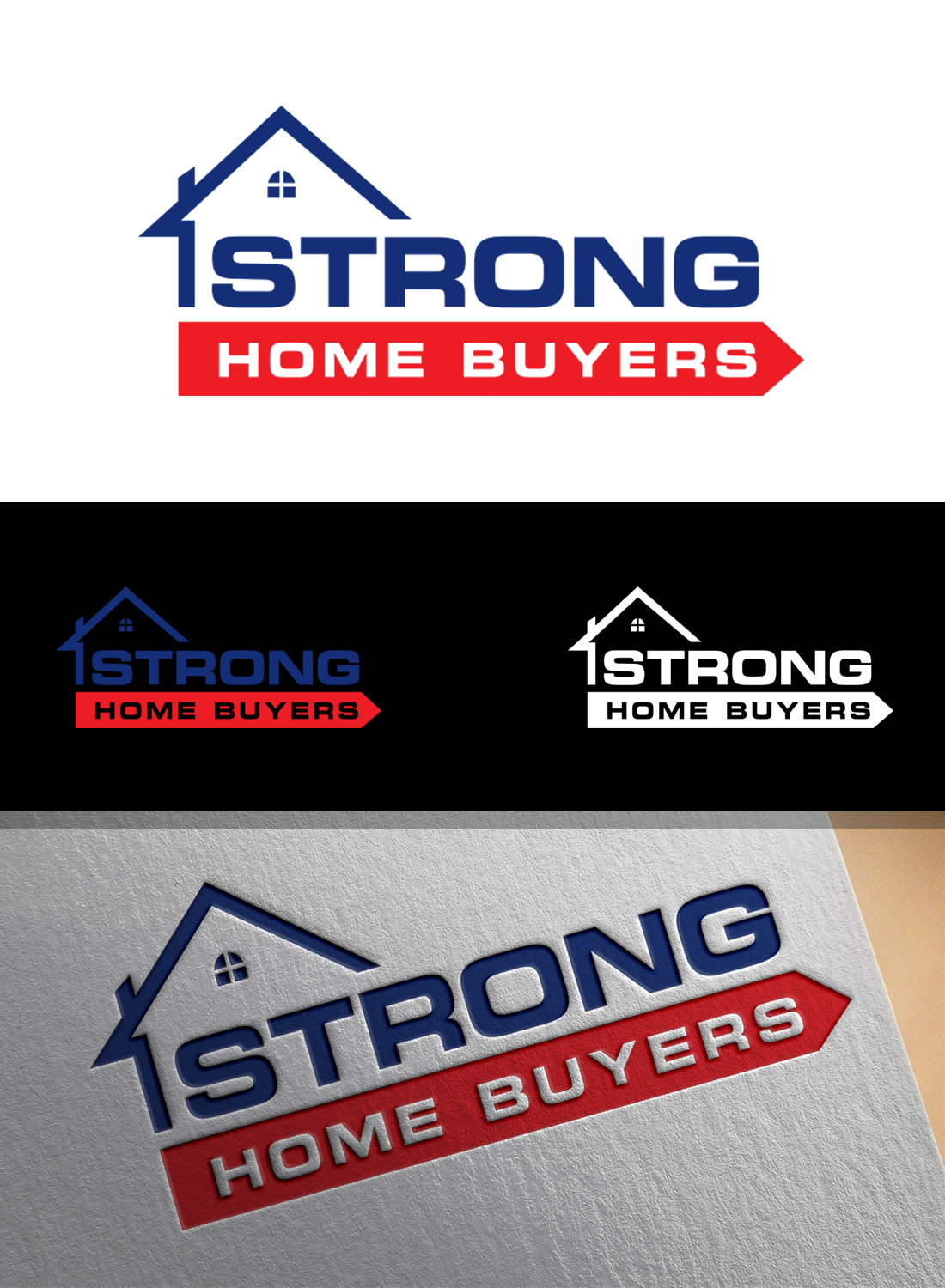 Logo Design by H4R5Z for REDBLOCK Realty Inc. | Design #26482169