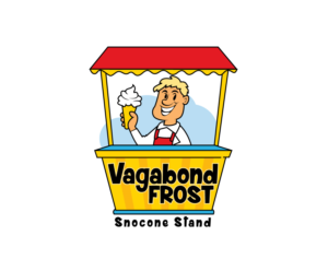 Vagabond Frost (optional: Snocone Stand or Snocones) | Diseño de Logo por blue eye