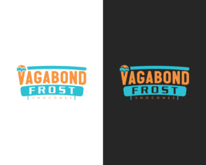 Vagabond Frost (optional: Snocone Stand or Snocones) | Diseño de Logo por H-H Arts