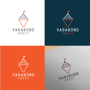 Vagabond Frost (optional: Snocone Stand or Snocones) | Diseño de Logo por Logo bud design