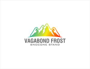 Vagabond Frost (optional: Snocone Stand or Snocones) | Diseño de Logo por BNdesigner