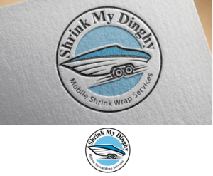Shrink My Dinghy | Logo Design by blue eye