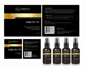 Design Étiquette par Einder pour Natana Naturals | Design : #26487373