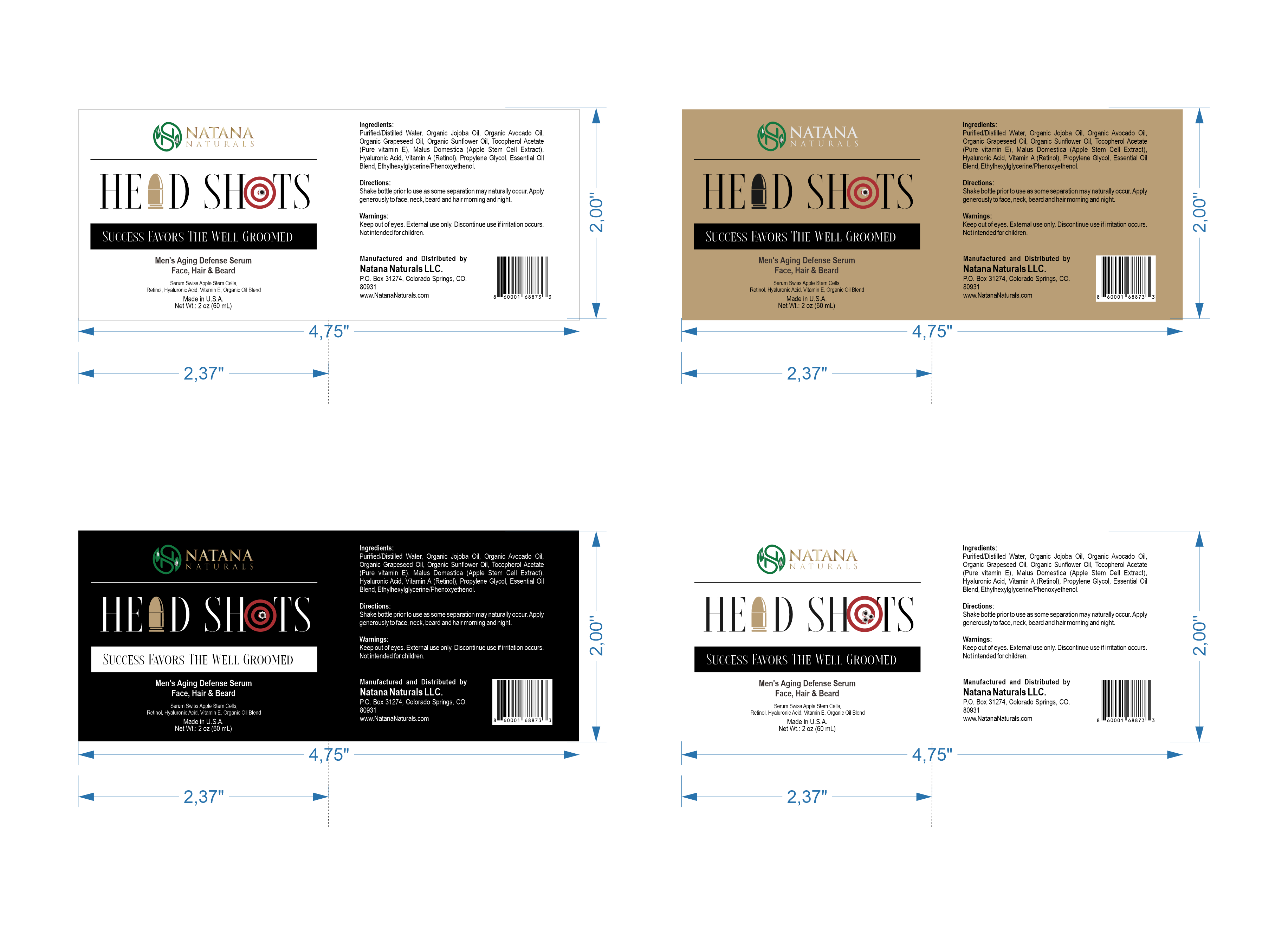 Label Design by divergent for Natana Naturals | Design #26460574