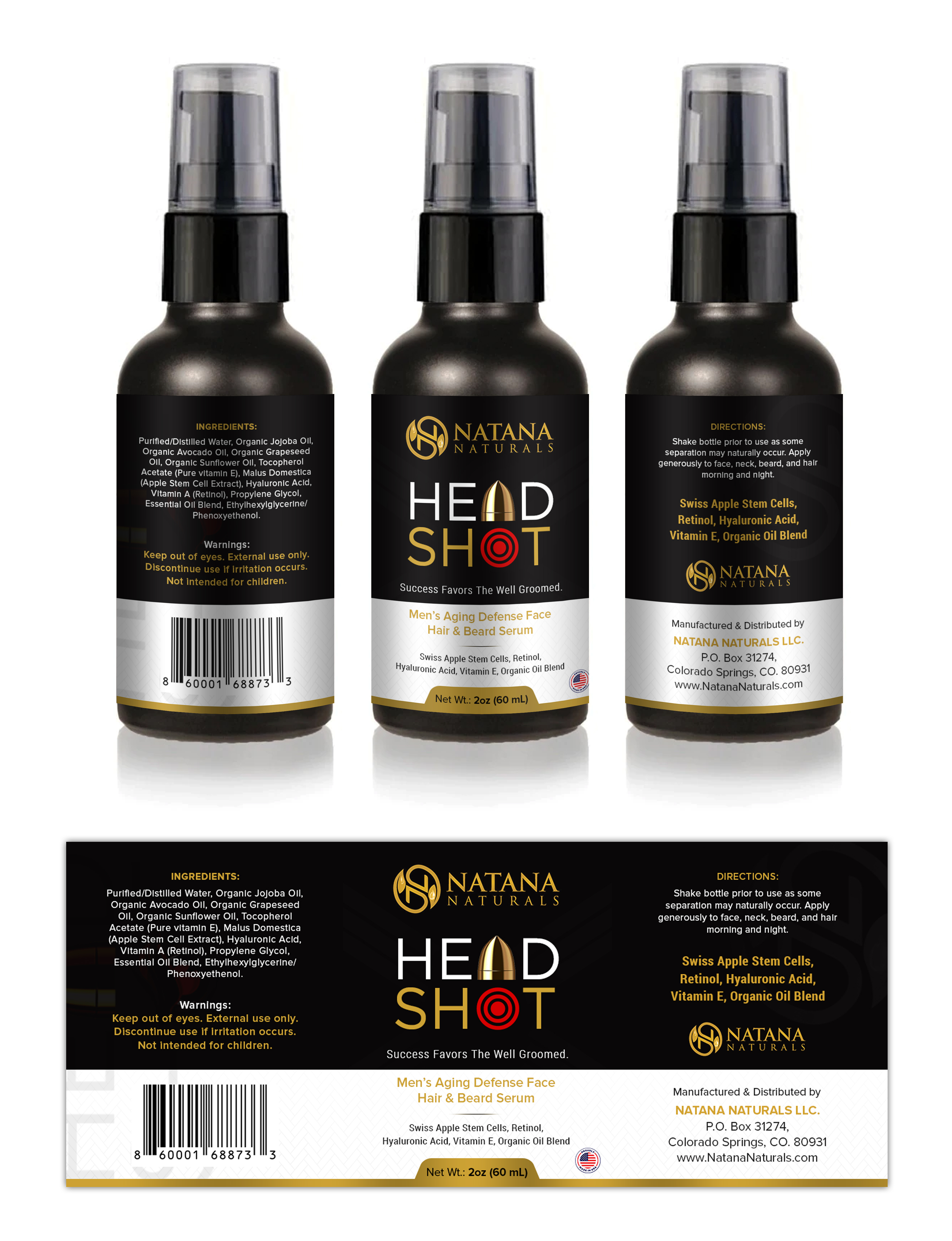 Design Étiquette par SAI DESIGNS pour Natana Naturals | Design #26479650