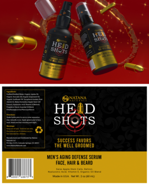 Label Design by adjeiiBlack for Natana Naturals | Design: #26463286
