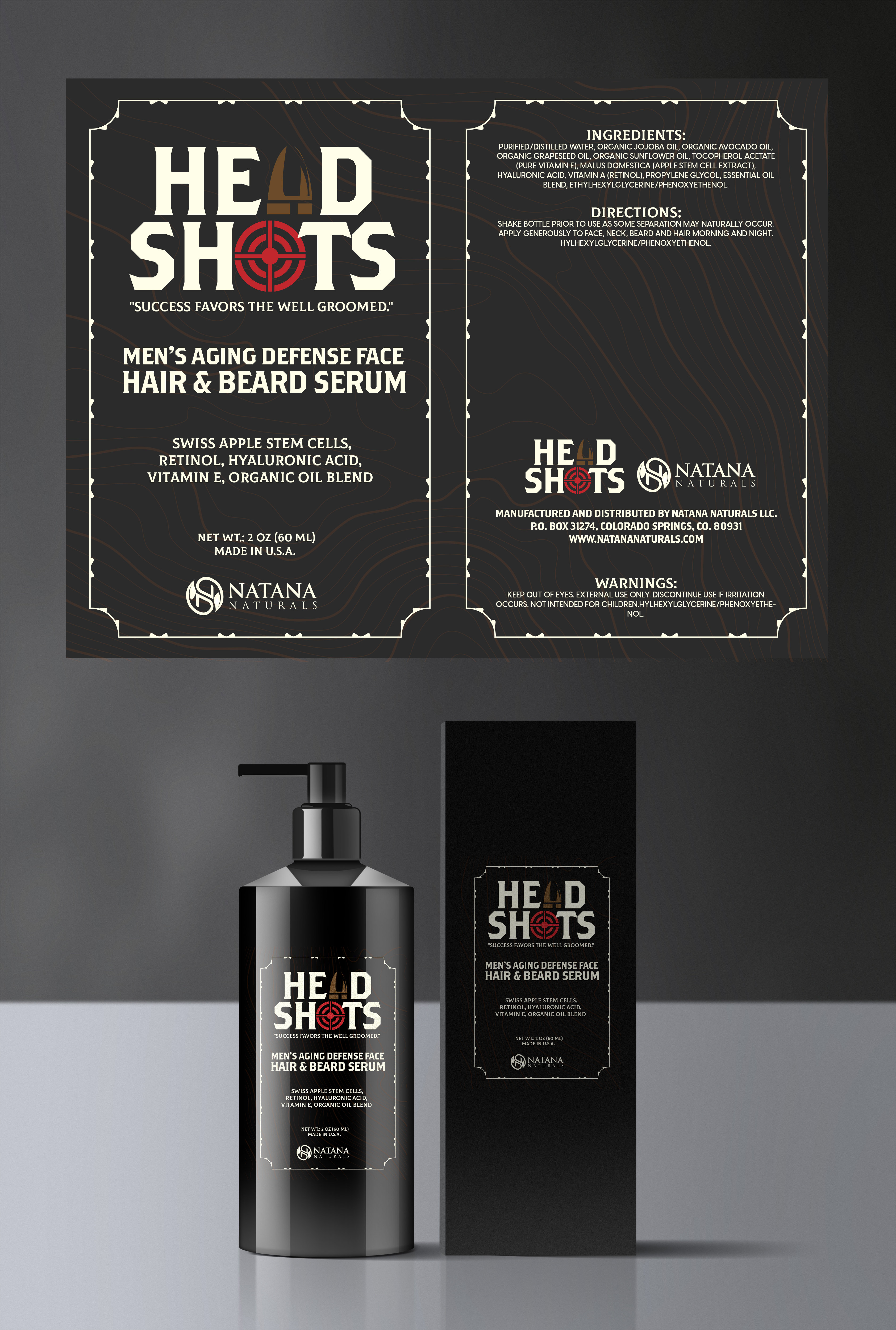 Label Design by josedomingo for Natana Naturals | Design #26450310