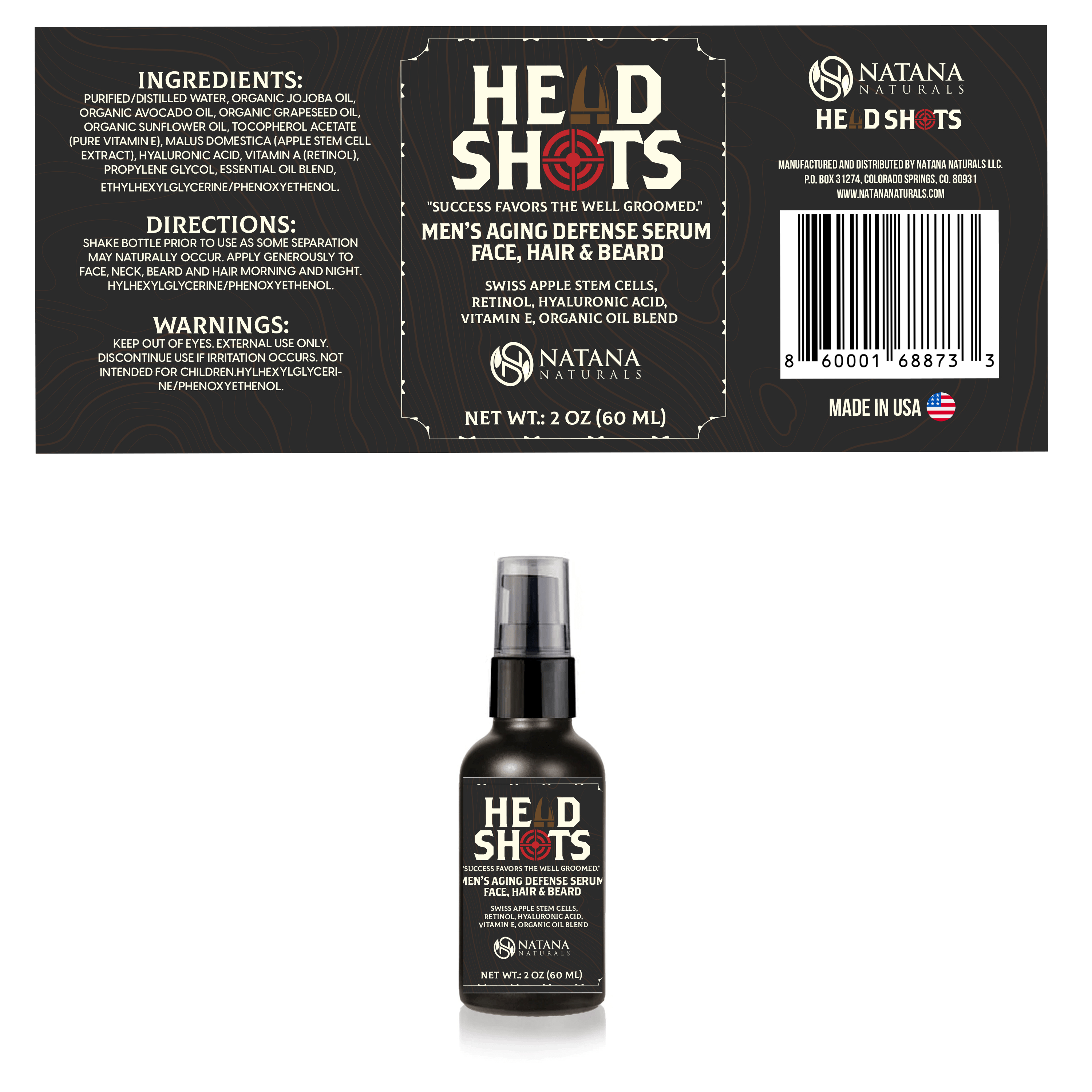 Label Design by josedomingo for Natana Naturals | Design #26453413