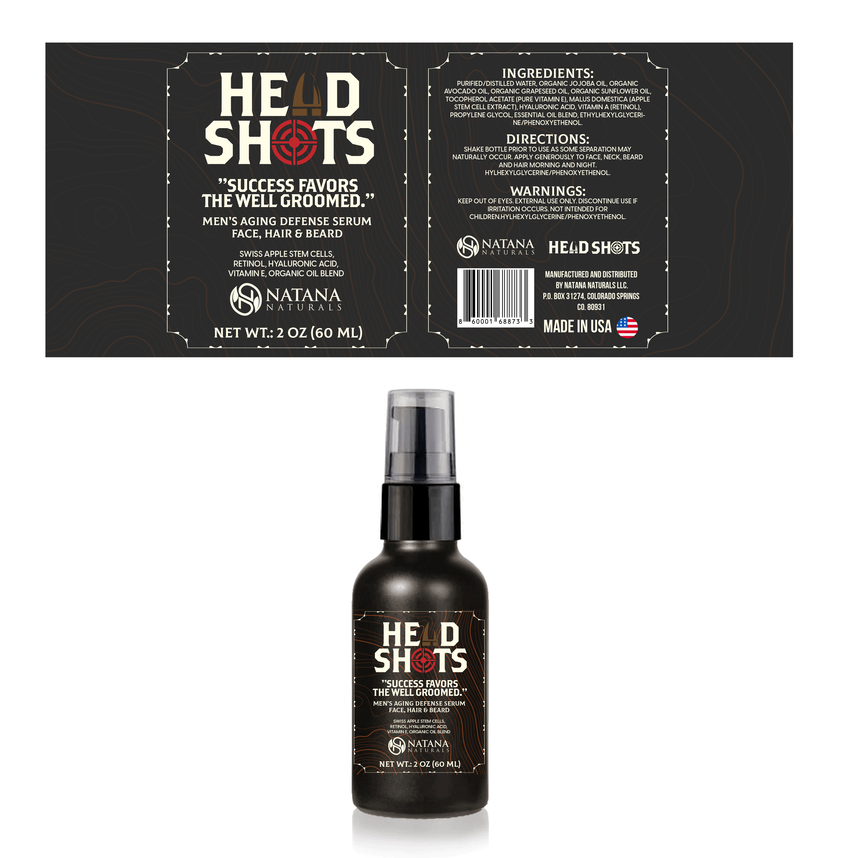 Label Design by josedomingo for Natana Naturals | Design #26454257