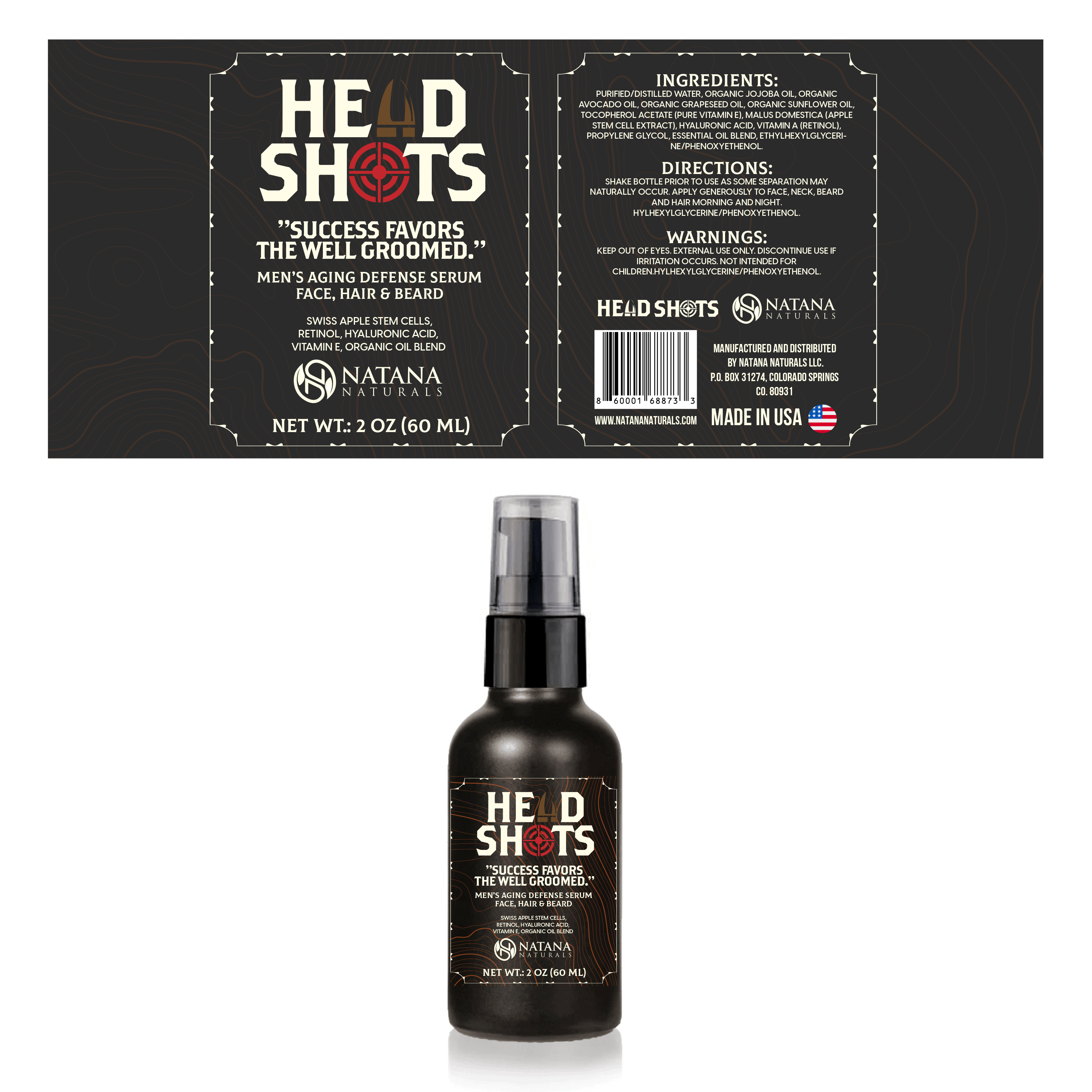 Label Design by josedomingo for Natana Naturals | Design #26454268