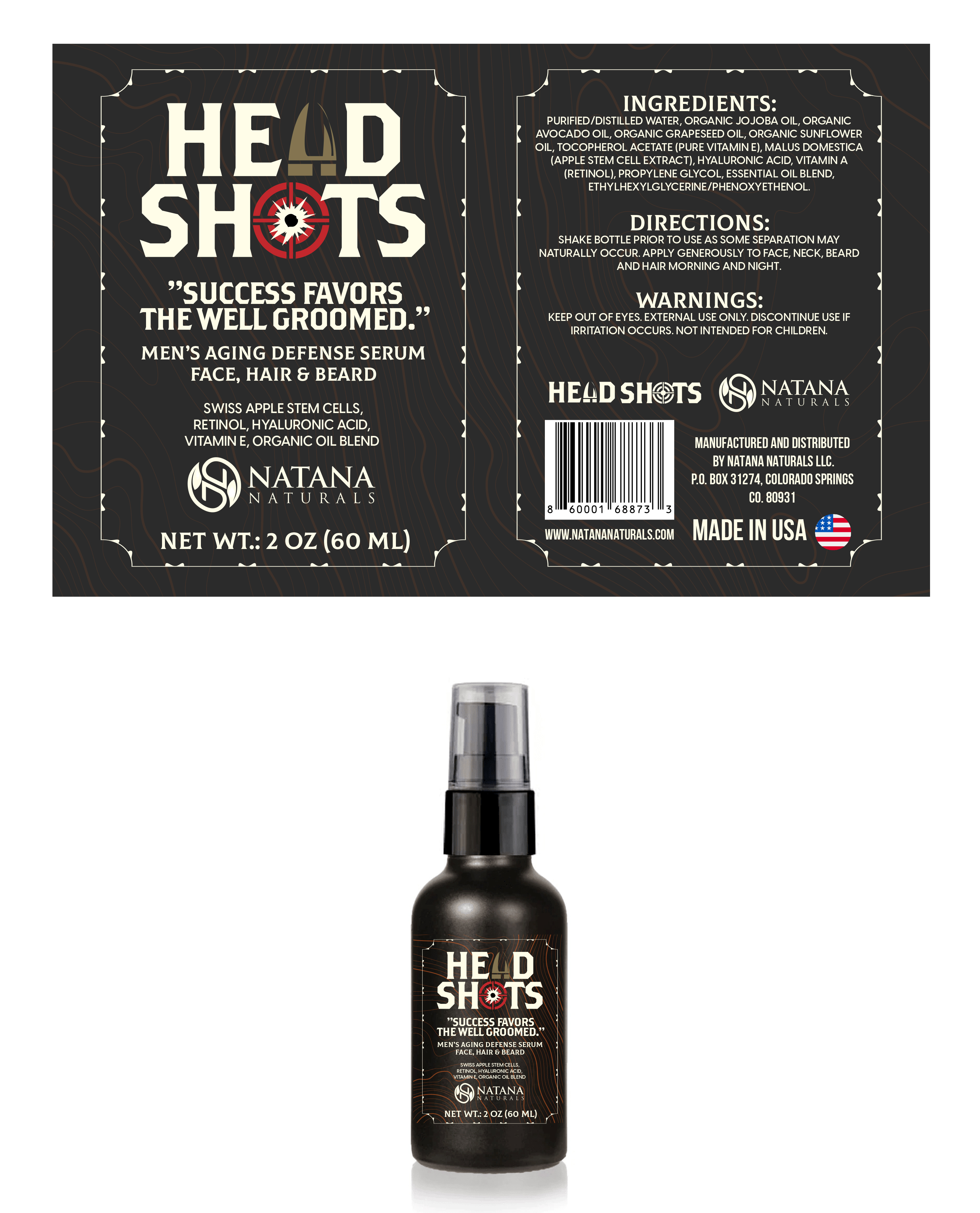 Label Design by josedomingo for Natana Naturals | Design #26460046