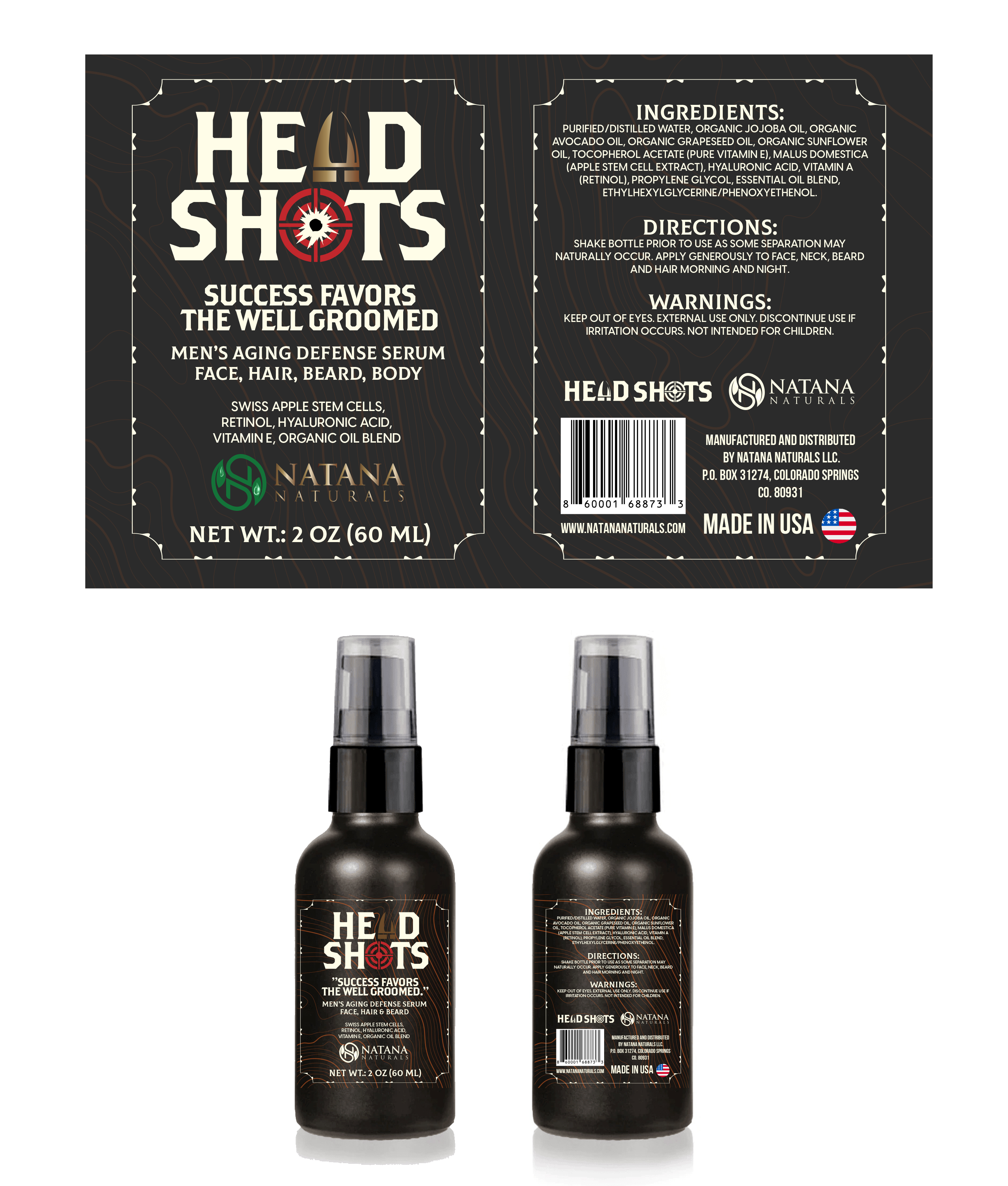 Label Design by josedomingo for Natana Naturals | Design #26472616