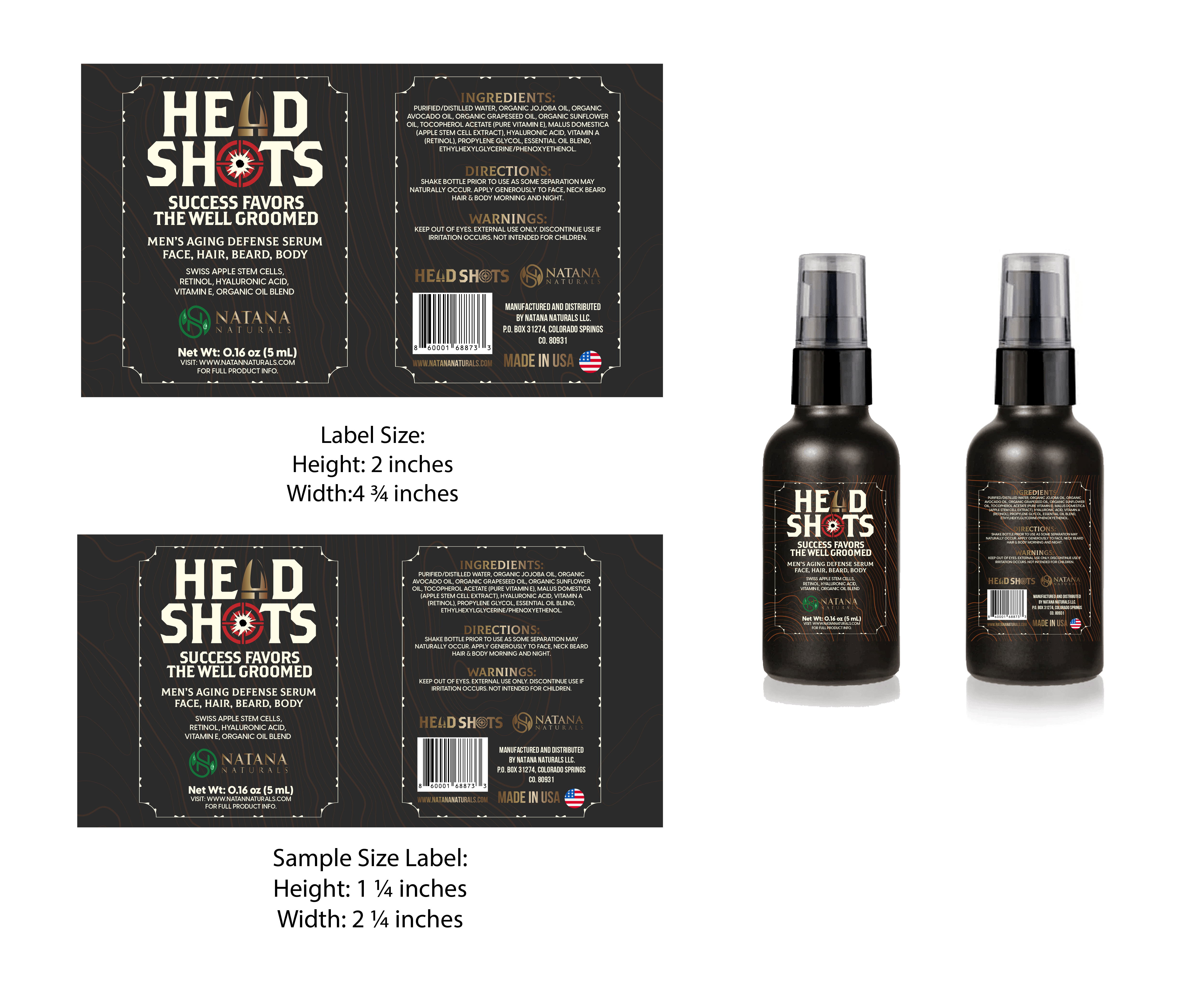 Label Design by josedomingo for Natana Naturals | Design #26482499