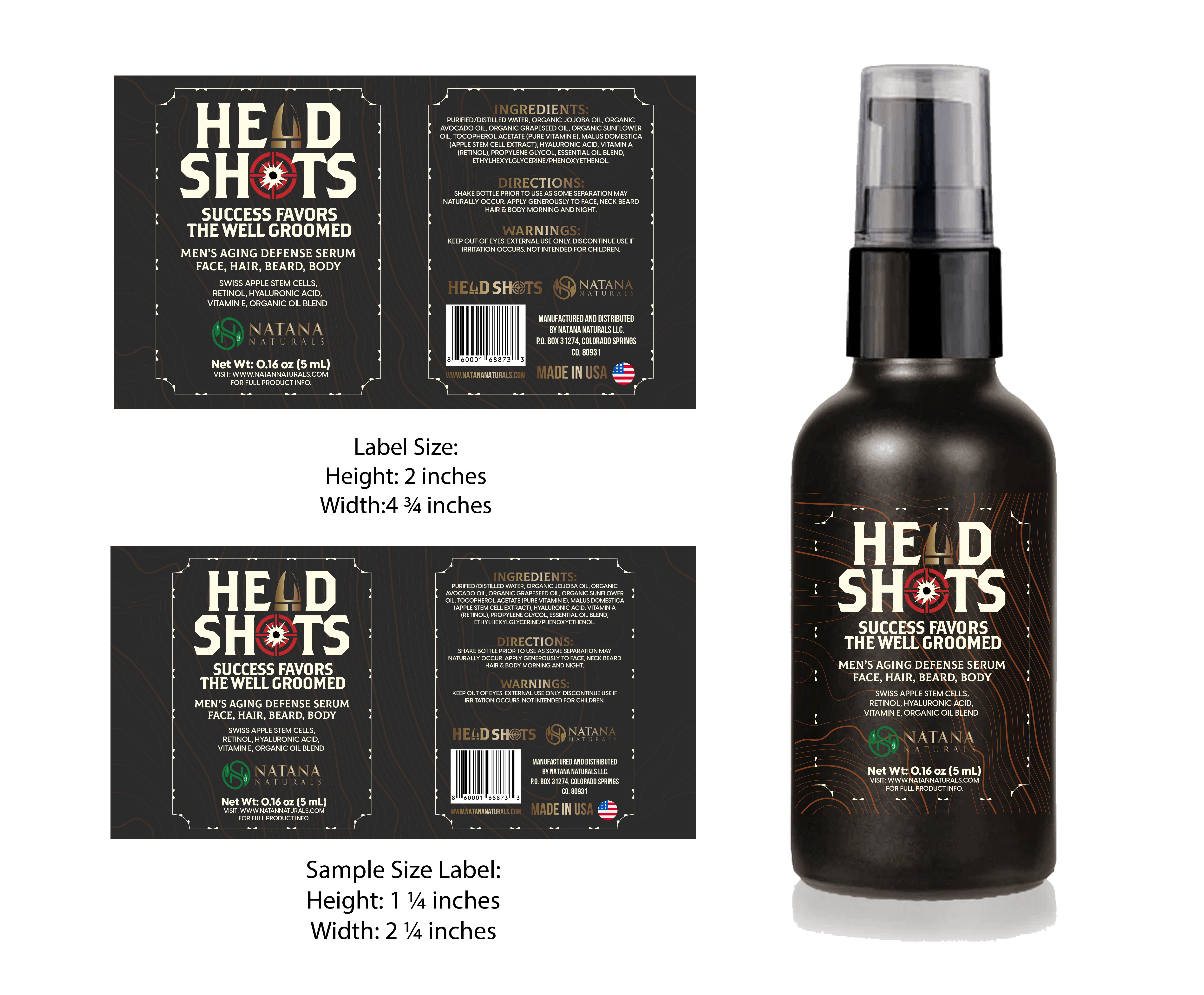 Label Design by josedomingo for Natana Naturals | Design #26483613