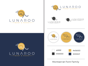 lunaroo baby & mama | Logo-Design von Kornelius - Lahalah