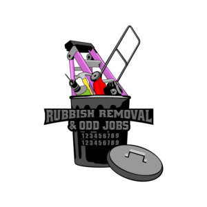 Rubbish Removal & Odd Jobs, with two phone numbers UNDERNEATH. | Design de Logo par luckdesign