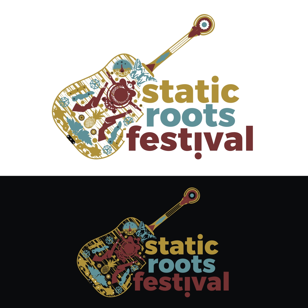 Diseño de Logo por Kreative Fingers para Static Roots Festival | Diseño: #26500053