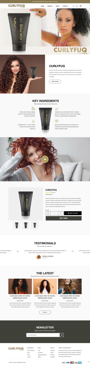 Shopify Design by pb for this project | Design: #26458208