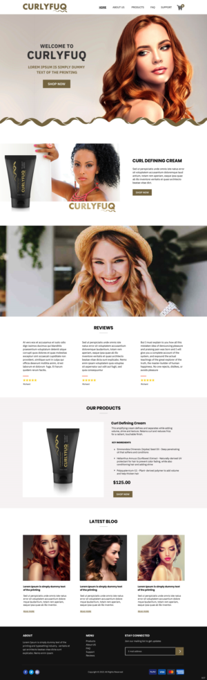 Shopify Design by pb for this project | Design: #26458214