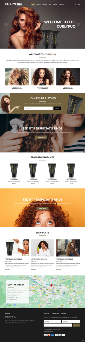 Shopify Design by pb for this project | Design: #26458215