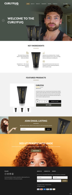 Shopify Design by pb for this project | Design: #26487491