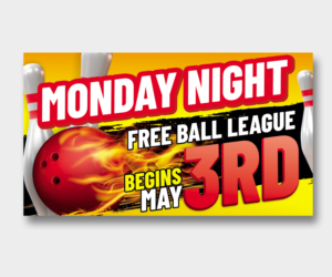 (4) Bowling League Designs 1920x1080  | Flyer-Design von ecorokerz