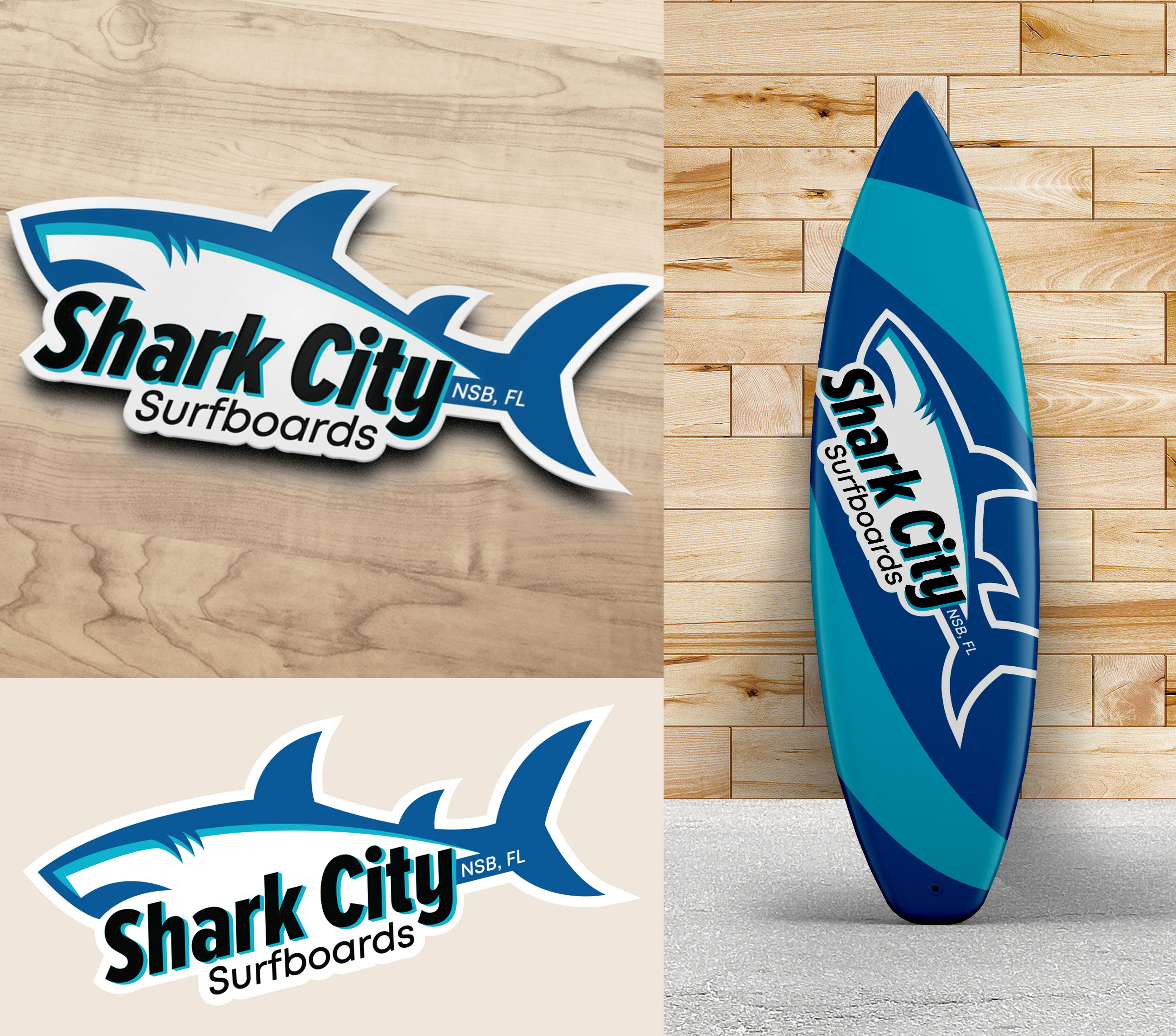 Design Graphique par DesignConnection Impressive Sol pour Shark City Surfboards  | Design : #26511885