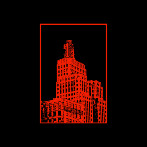 Minimal Sketch of Buildings | T-Shirt-Design von toothless99