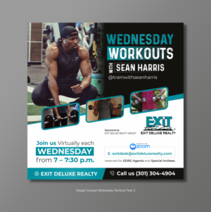 8.5 x 8.5 Sean Harris Flyer | Design de Flyer par D Creative