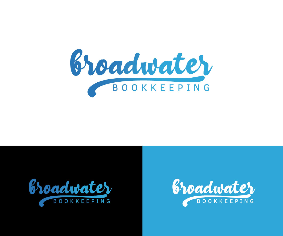 Logo Design by makerlogoz for Broadwater Bookkeeping | Design #26457057
