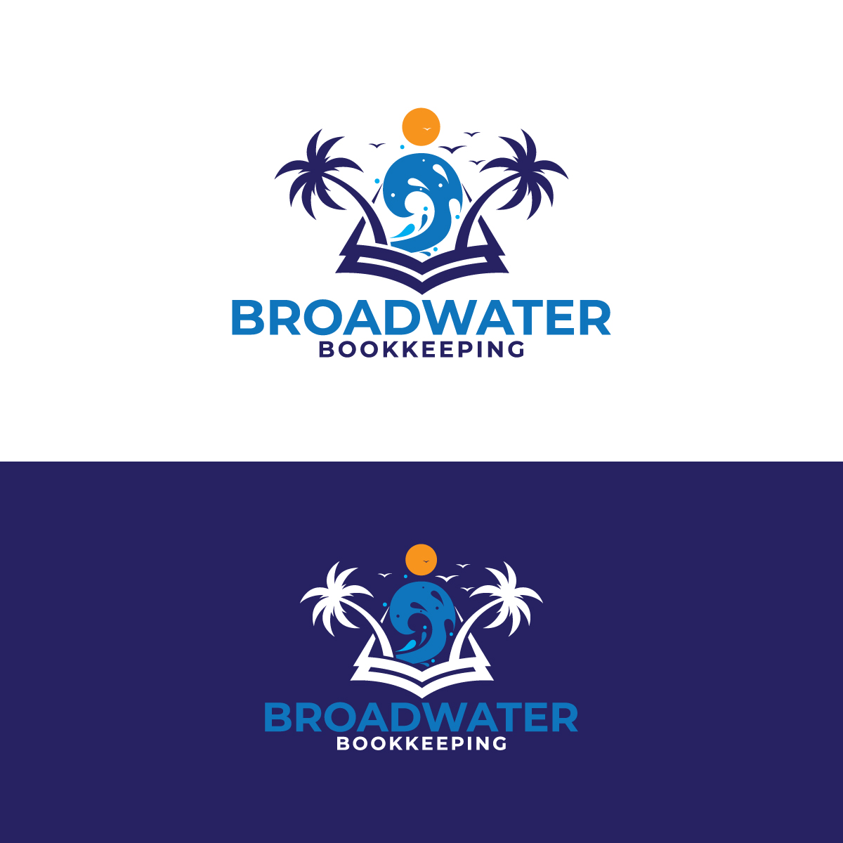 Logo Design by Graphic Bricks for Broadwater Bookkeeping | Design #26457270