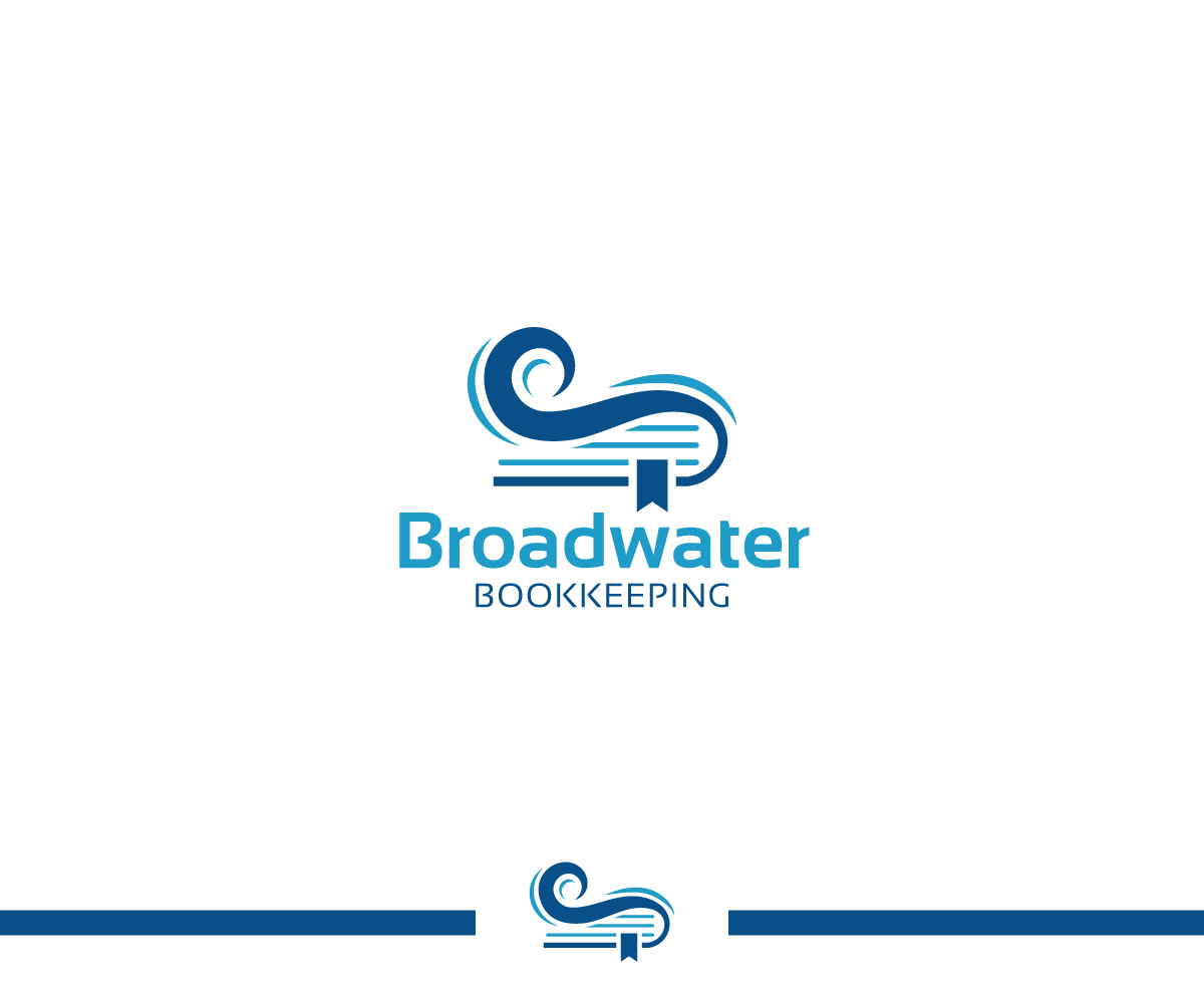 Logo Design by ecorokerz for Broadwater Bookkeeping | Design #26457019