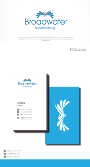 Broadwater Bookkeeping | Logo Design by graphicevolution