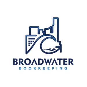 Broadwater Bookkeeping | Logo Design by Sergio Medina