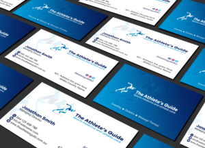 Business Card Design by Creations Box 2015 for The Athlete's Guild | Design: #26465077