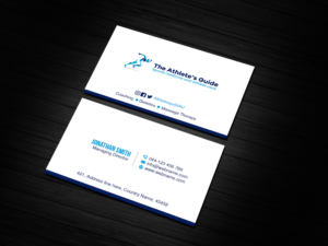 Business Card Design by Creations Box 2015 for The Athlete's Guild | Design: #26465078