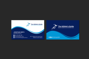 Business Card Design by Creations Box 2015 for The Athlete's Guild | Design: #26468157