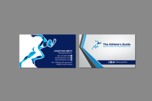 Business Card Design by Creations Box 2015 for The Athlete's Guild | Design: #26468158