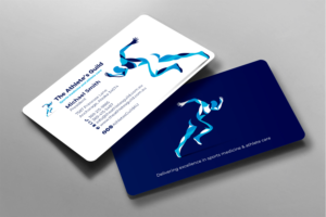 Diseño de Tarjeta de Presentación por chandrayaan.creative para The Athlete's Guild | Diseño: #26463414