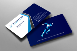 Diseño de Tarjeta de Presentación por chandrayaan.creative para The Athlete's Guild | Diseño: #26648834