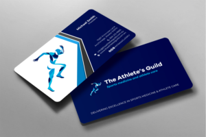 Business Card Design by chandrayaan.creative for The Athlete's Guild | Design: #26648881