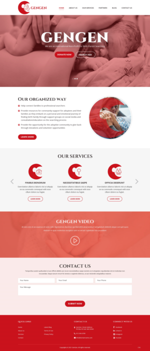 Diseño Web por pb para Rocky Mountain Center for Families and Children | Diseño: #26464513