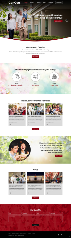 Diseño Web por pb para Rocky Mountain Center for Families and Children | Diseño: #26464527