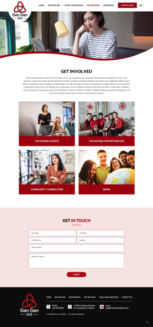 Diseño Web por pb para Rocky Mountain Center for Families and Children | Diseño: #26513780
