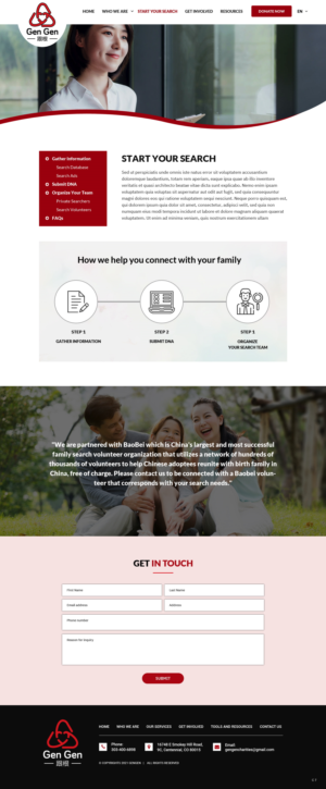Diseño Web por pb para Rocky Mountain Center for Families and Children | Diseño: #26513781