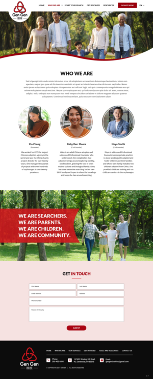 Diseño Web por pb para Rocky Mountain Center for Families and Children | Diseño: #26513784
