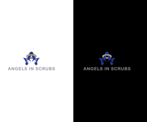 Angels in Scrubs | Logo Design by hjyoo